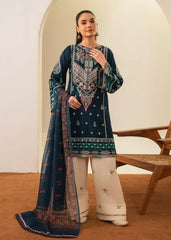 Sajjal embroidered 3-piece festive suit by Tehzeeb Libas