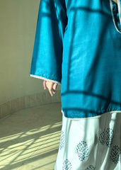 Sophie stitched eastern suit by Tehzeeb Libas (view 2)
