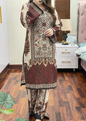 Brownie co-ord set by Tehzeeb Libas (view 2)