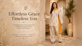 Rayaa 3pcRayaa 3PC Suit – Elegant Printed Lawn Dress | Sehar Collection