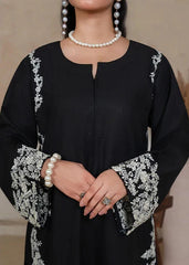Royal Black Margarita Embroidered 2pcs Royal Lifestyle Collections