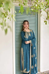 YASMIN EMBROIDED 3PC Royal Lifestyle Collections