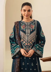 Sajjal embroidered 3-piece festive suit by Tehzeeb Libas (view 4)