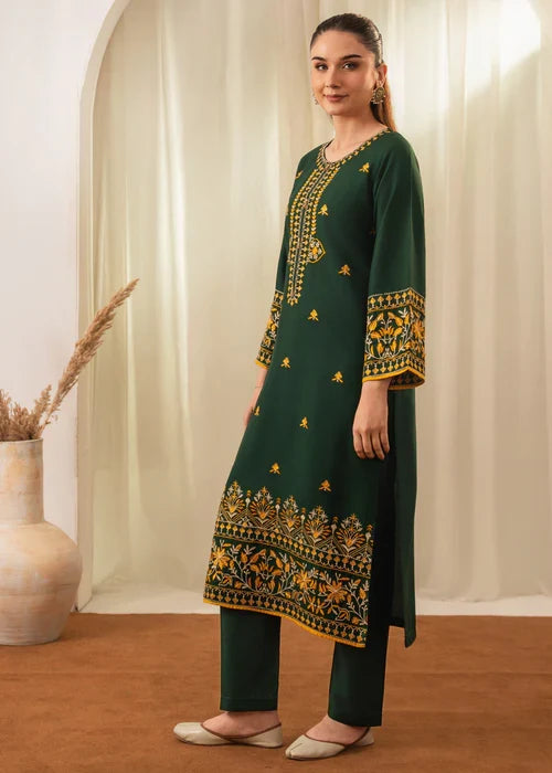 Glamour Grace embroidered eastern suit by Tehzeeb Libas (view 6)
