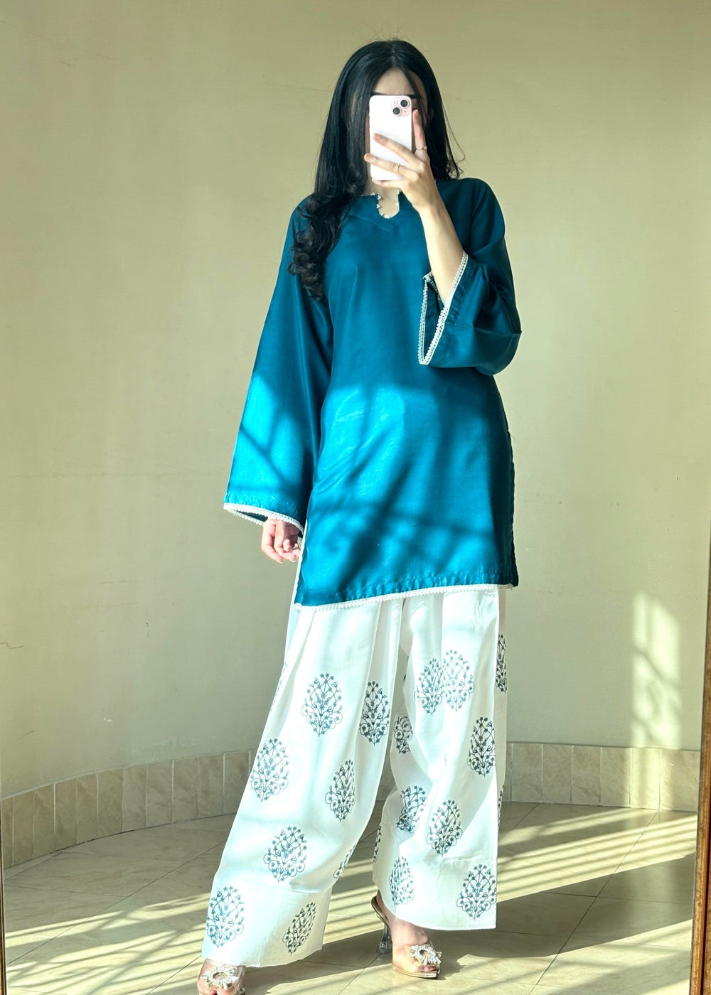 Sophie stitched eastern suit by Tehzeeb Libas (view 5)