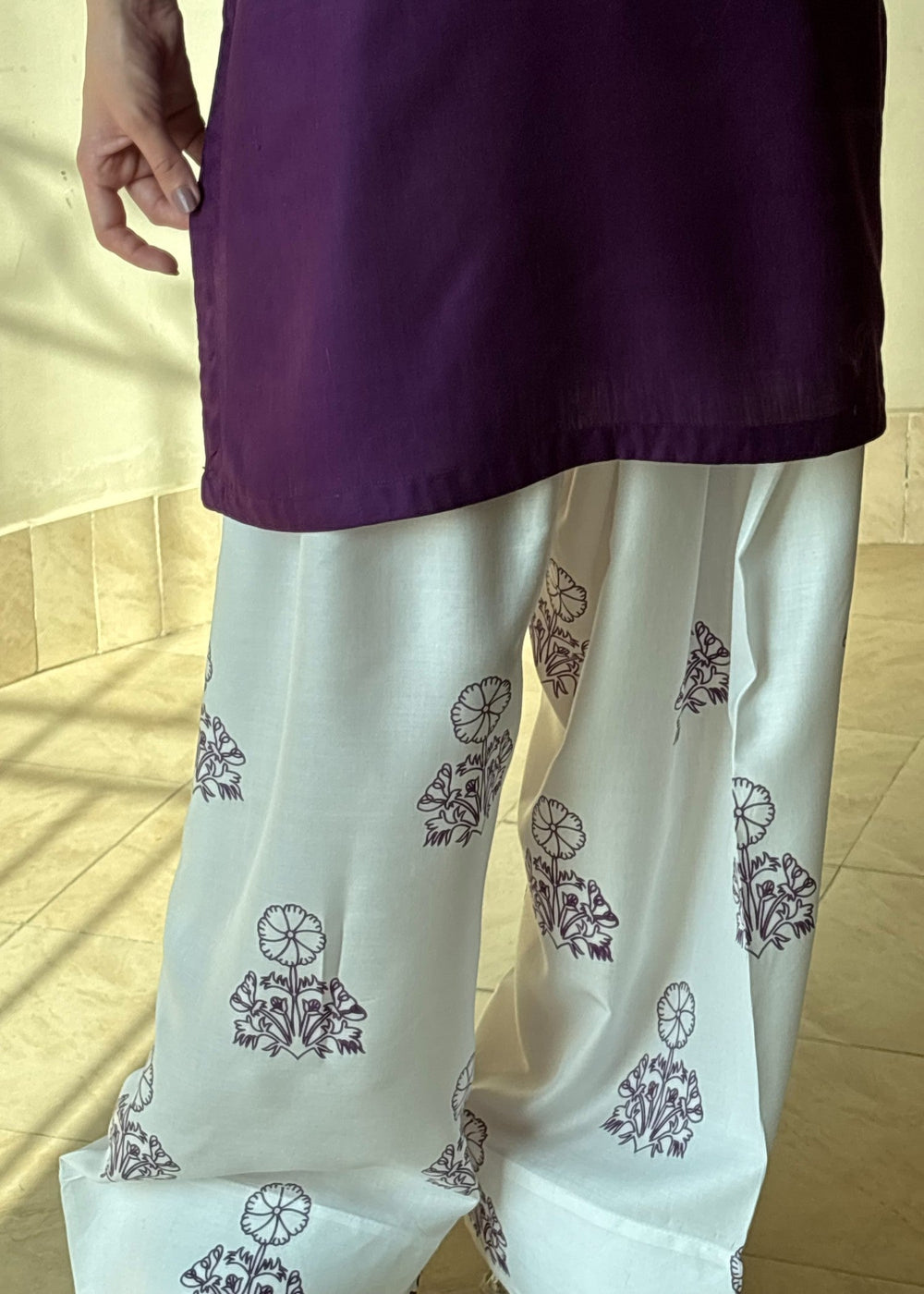Zoha stitched eastern suit by Tehzeeb Libas (view 3)
