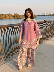 HORIA 3PC PRENTED LAWN Royal Lifestyle Collections