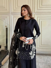 LAILA EMBROIDED 3PC Royal Lifestyle Collections