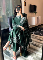 Grace embroidered 3-piece suit by Tehzeeb Libas (view 3)
