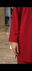 red rose 2pc (stiched)
