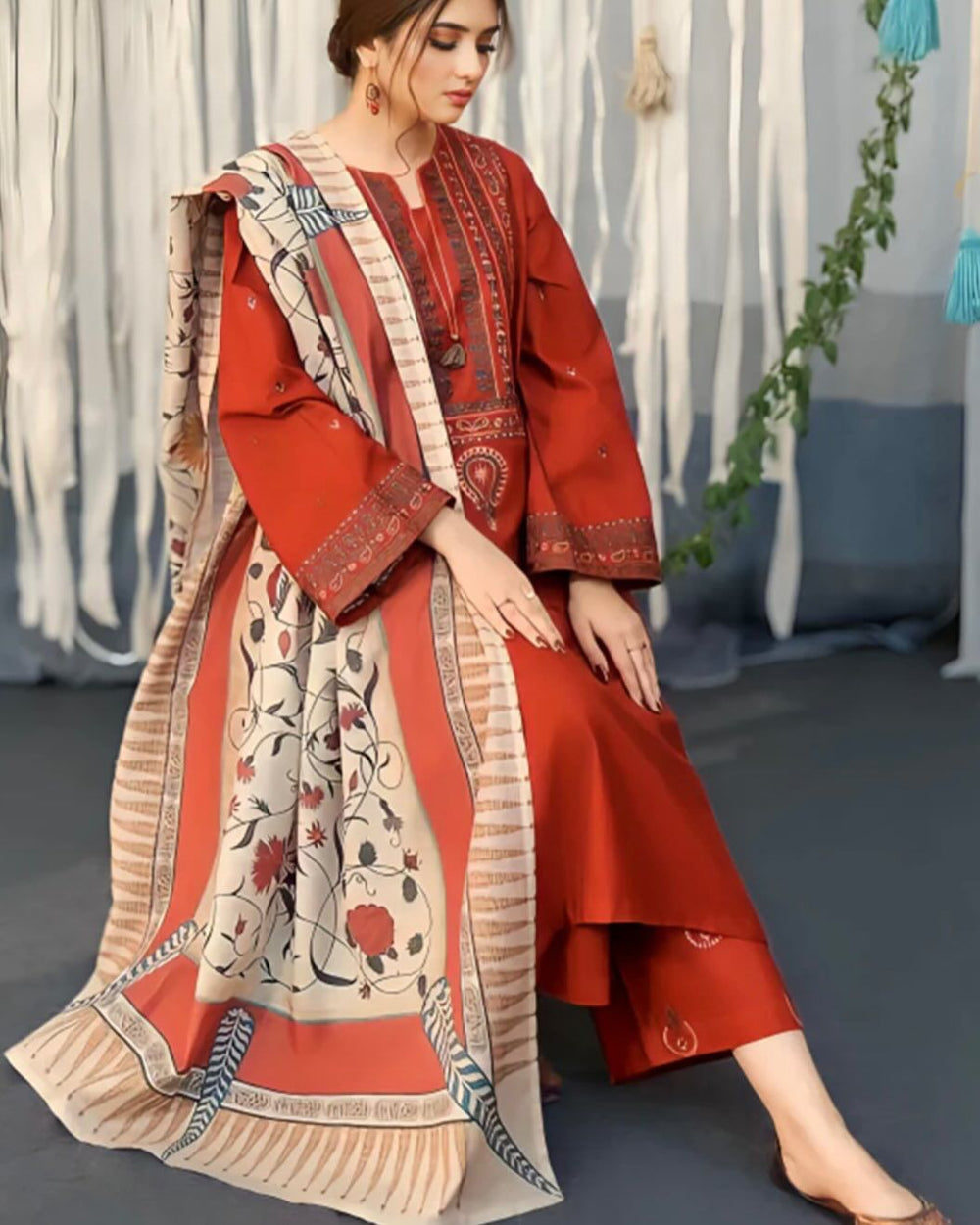 AYAT EMBROIDERED 3-PCS royal lifestyle collections