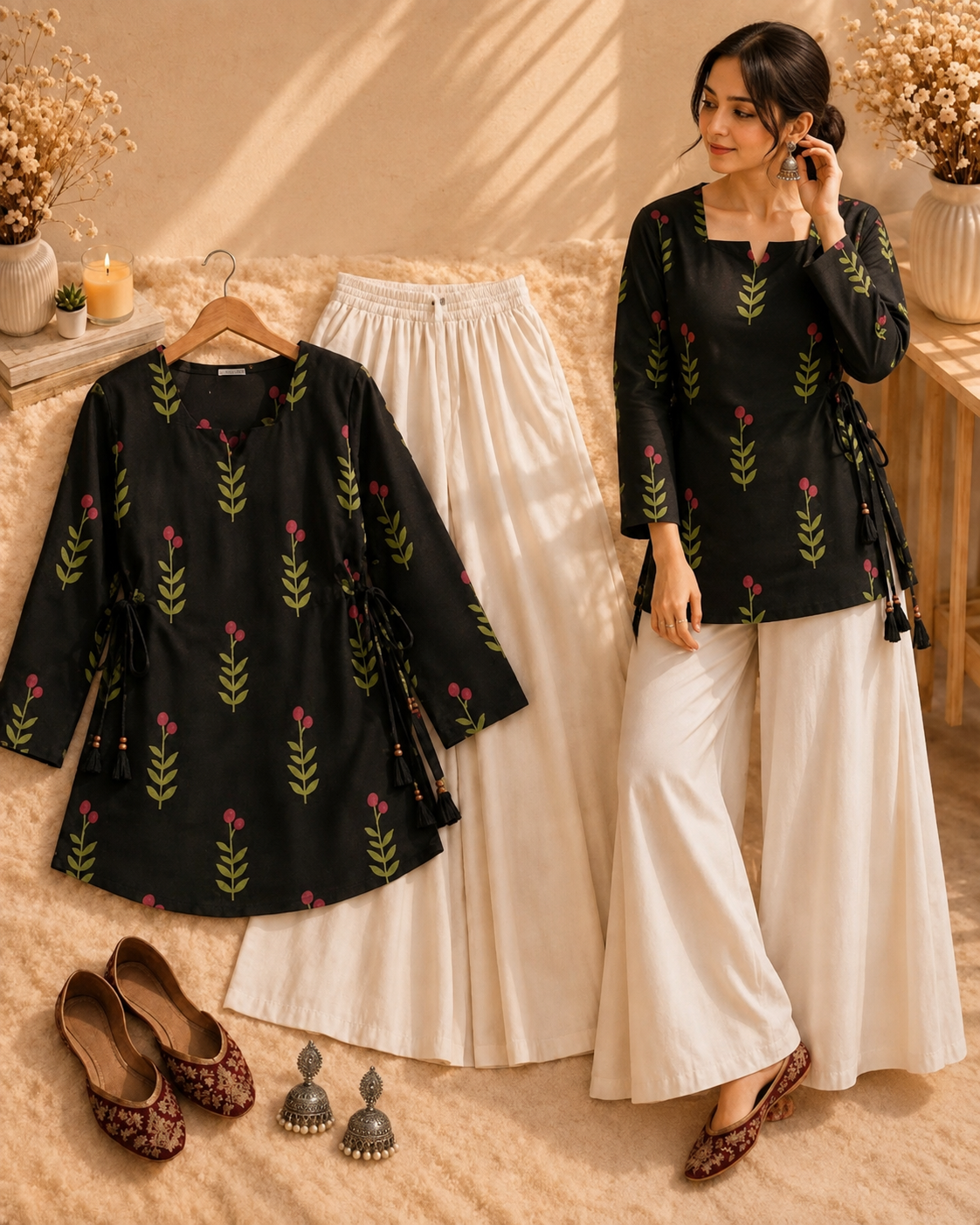 Zeyra 2pc with premium fabric