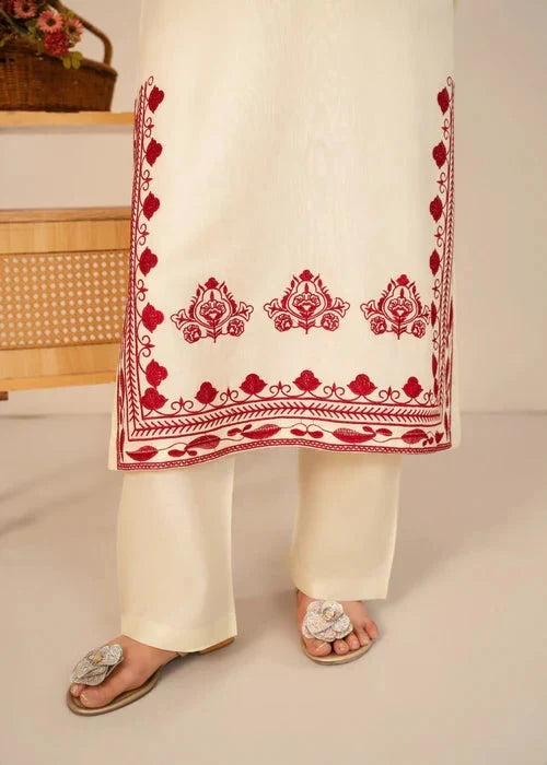 Royal Laal Bahar Embroidered 3PC royal lifestyle collections