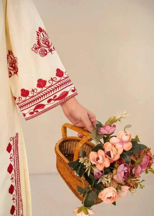 Royal Laal Bahar Embroidered 3PC royal lifestyle collections