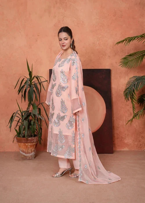 Royal Zirwah Peach 3PC royal lifestyle collections